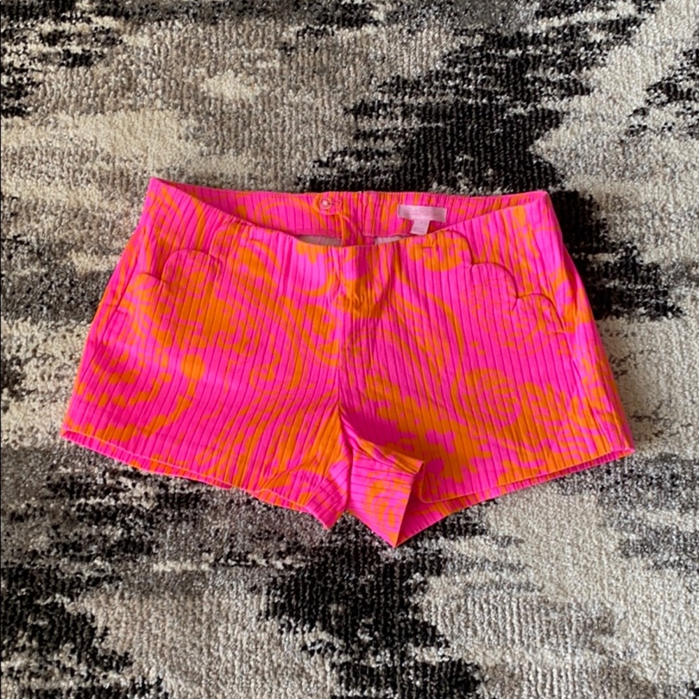 Lily Pulitzer Zip Up Shorts